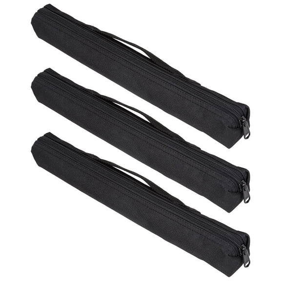 ELAYARD 3-Pack Portable Black Oxford Fabric Saxophone Carrying Case with Padded for Wind Instruments
