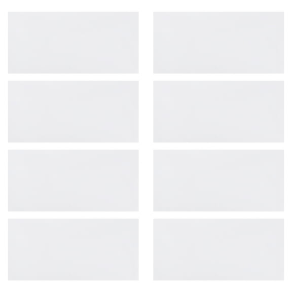 ELAYARD 40Pcs White Paper Envelopes Simple Design for Letters and Announcements