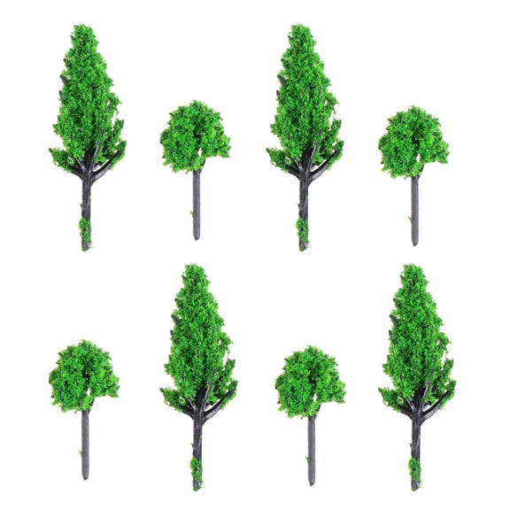 ELAYARD 40 Pcs Mixed Model Trees for Landscape, Sand Table, Train Set, and Architectural Model Decoration