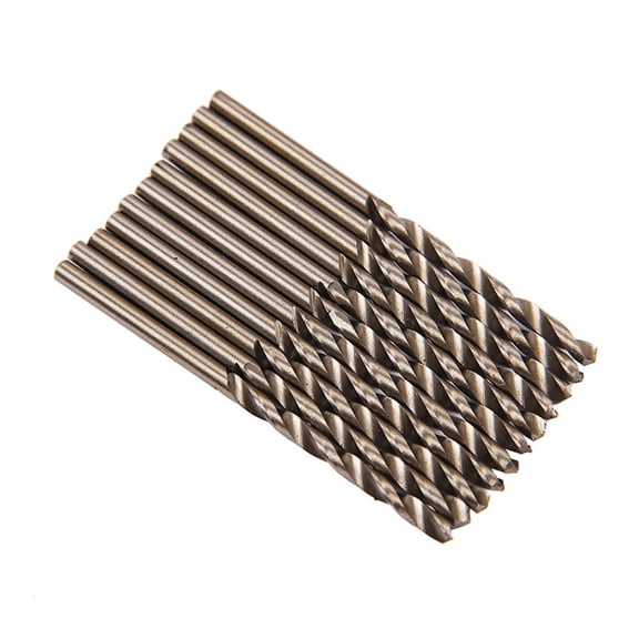 ELAYARD 40-Piece Drill Bit Set 0.5mm to 2.0mm Precision Bits for Metal Wood Plastic Drilling