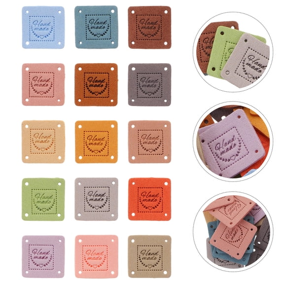 ELAYARD 45Pcs Lightweight DIY Handmade Labels for Crochet Knitting Clothing Accessories