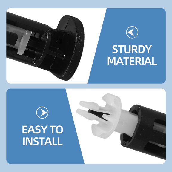 ELAYARD 48Pairs CPU Radiator Fixator Pins and Clips Durable ABS Material for Secure Fit