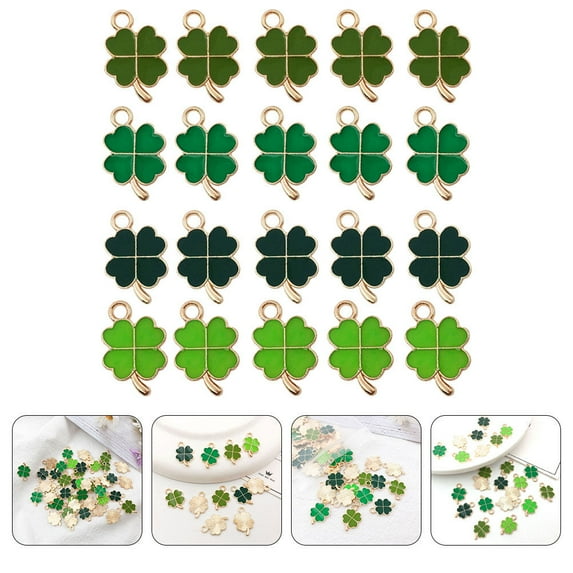 ELAYARD 48 Pieces Jewelry Charms Assorted Colors Pendants for Necklace Making and Crafting