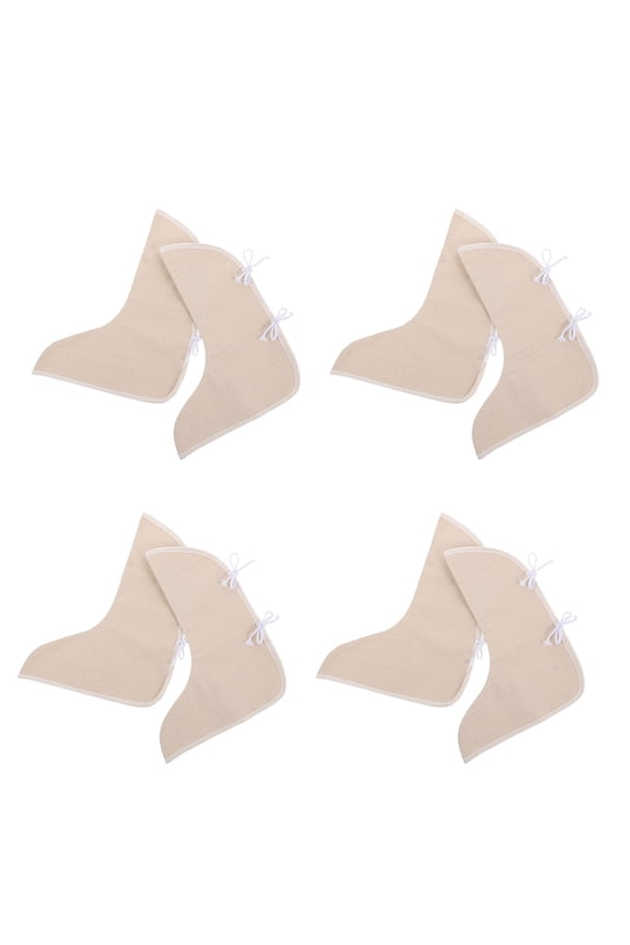 Welding Safety Shoes Protectors Beige Canvas Comfortable Fit for Long Hours