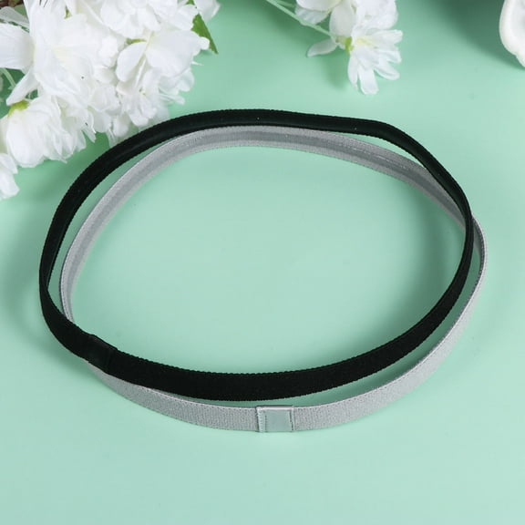 ELAYARD 4-Pack Assorted Color Elastic Sports Headbands Hair Bands for Tennis Basketball Volleyball