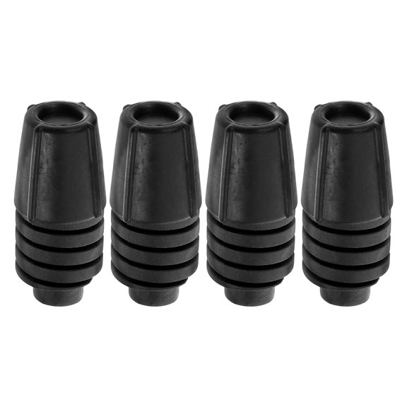 ELAYARD 4Pcs Black Rubber Buffer Cushion for Car Hood Shock Absorption and Noise Reduction