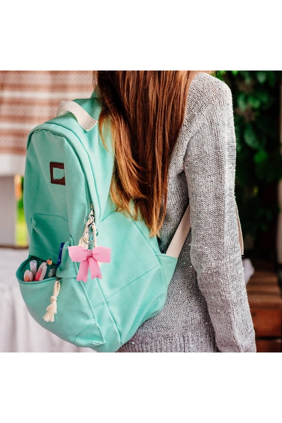 4Pcs Bow Keychain for Backpack Fashionable Bowknot Keychain Charm for Keys