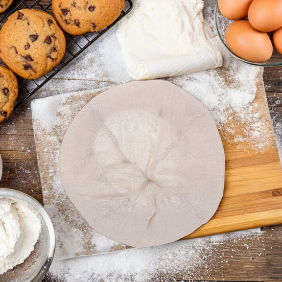 ELAYARD 4-Pack Linen Bread Proofing Towels for Dough Fermentation and Home Baking Cover Cloth