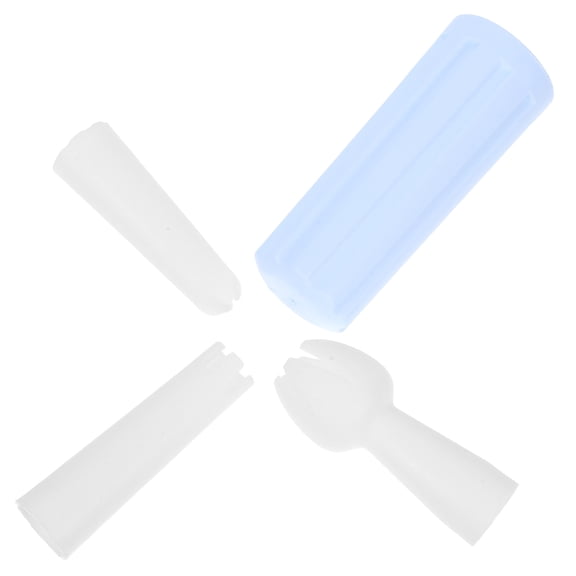 ELAYARD 4Pcs White Piping Tips Kit for Artistic Cake Cream Frosting and Pastry Design