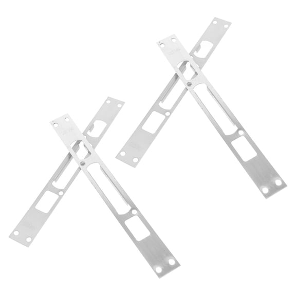 ELAYARD 4Pcs Door Cover Plates Stainless Steel with Non Flaking Finish for Door Security