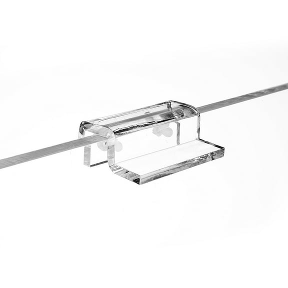 ELAYARD 4Pcs Fish Tank Support Acrylic Tank Lid Support for Practical Aquarium White