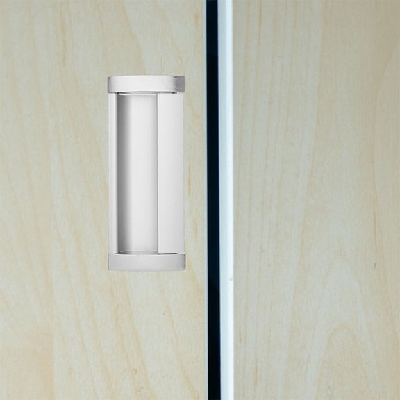 ELAYARD 4-Pack Small Invisible Flush Door Pulls with Plated and Ergonomic Design for Easy Grip