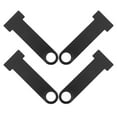 thumbnail image 1 of ELAYARD 4Pcs Motorcycle Ring Lock Black Universal Strap Security Accessory, 1 of 7