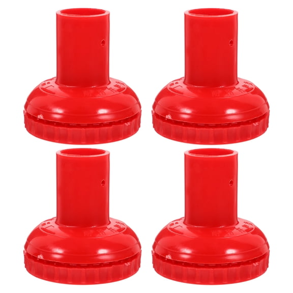 ELAYARD 4-Pack Plastic Mop Clips Replacement Base with Removable Clamp for Secure Mop and Broom Holding