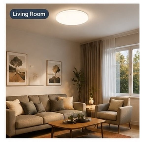 ELAYARD round ceiling diffuser Frosted Acrylic 17.5 cm Diameter, 1 mm Thick Light Cover Panel 4 Pcs