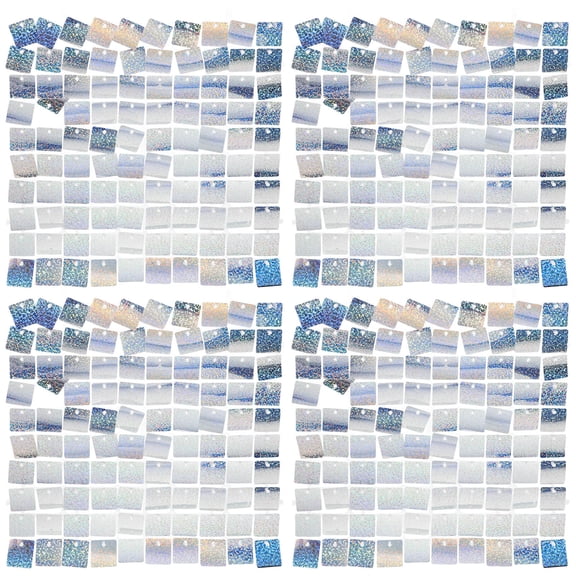 ELAYARD 4-Pack Sequin Wall Backdrop Panels for Party Decoration with Shimmering Effect and Lightweight Design