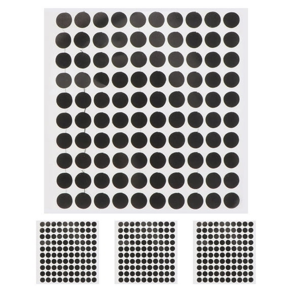 Pool Table Marker Dots, 4 Sets Billiard Point Position Stickers for Felt Billiards & Snooker Tables, 400 Pieces