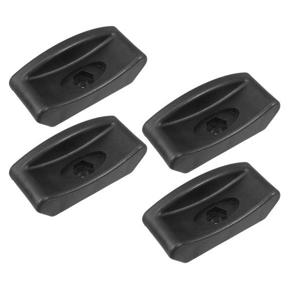 ELAYARD 4Pcs Weight Rack Rubber Saddles for Enhanced Stability and Vibration Dampening Gym Accessories