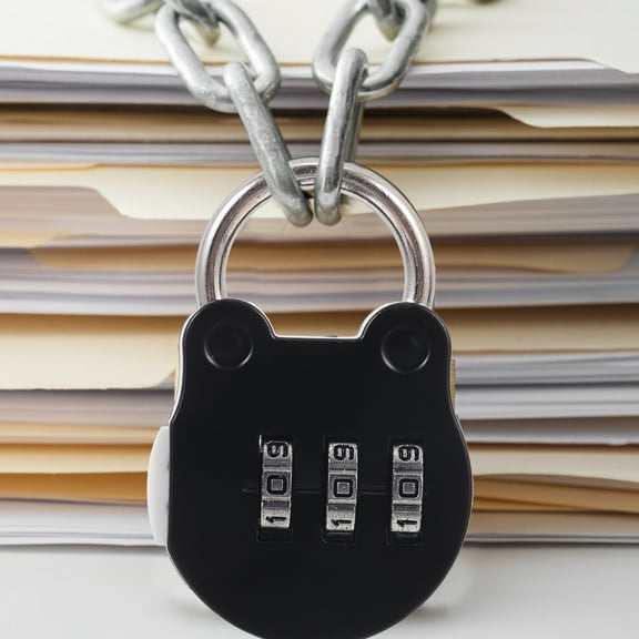 ELAYARD 4Pcs Combination Padlocks Metal Locker Locks with 3 Code for Home Use