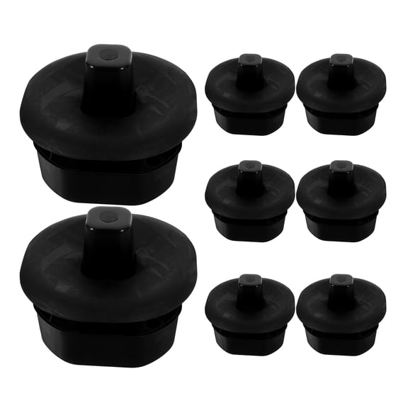 ELAYARD 4Sets Black Plastic Hive Stand Base with Firm Support for Beekeepers