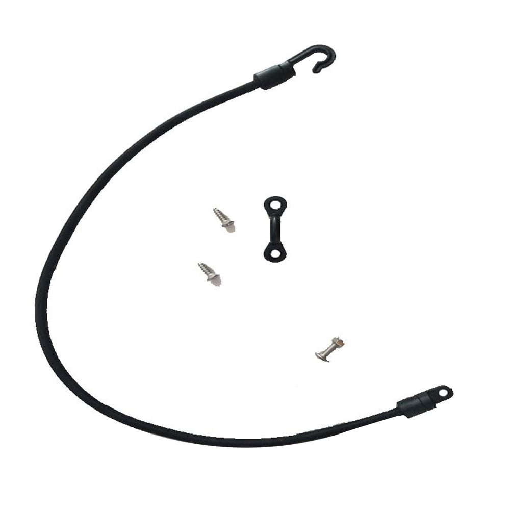 ELAYARD Kayak Bungee Cord Straps with Hooks for Boat Deck Mounting, 4 Sets of Tie-Down Accessories