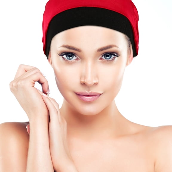 ELAYARD 4pcs Elastic Wave Caps Silky Wave Cap Hair Protection Unisex Activities Khaki