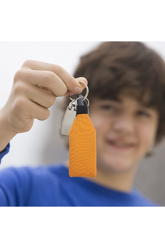 Neoprene Floating Keychain Set, Multi-Color Key Holders for Boating, 4 Pieces