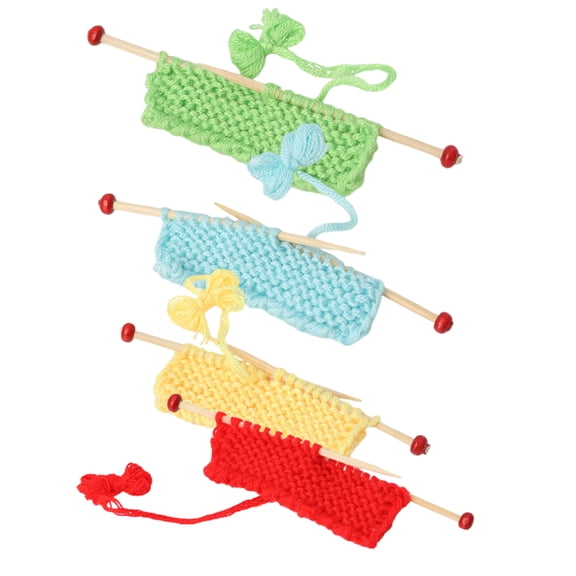 ELAYARD 4pcs Mini Stuff Micro Scale for Study Room Decoration with Miniature Knit Sweater