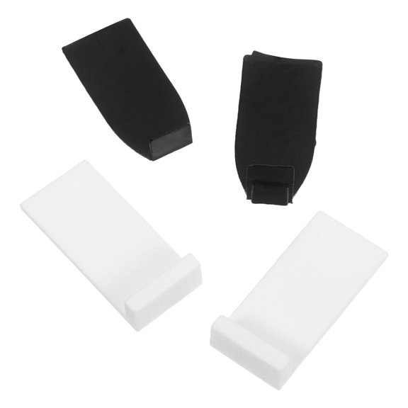 ELAYARD 4Pcs Violin Bow Tips Replacement Kit Plastic Repair Accessories for Viola Precision Fit and Durable