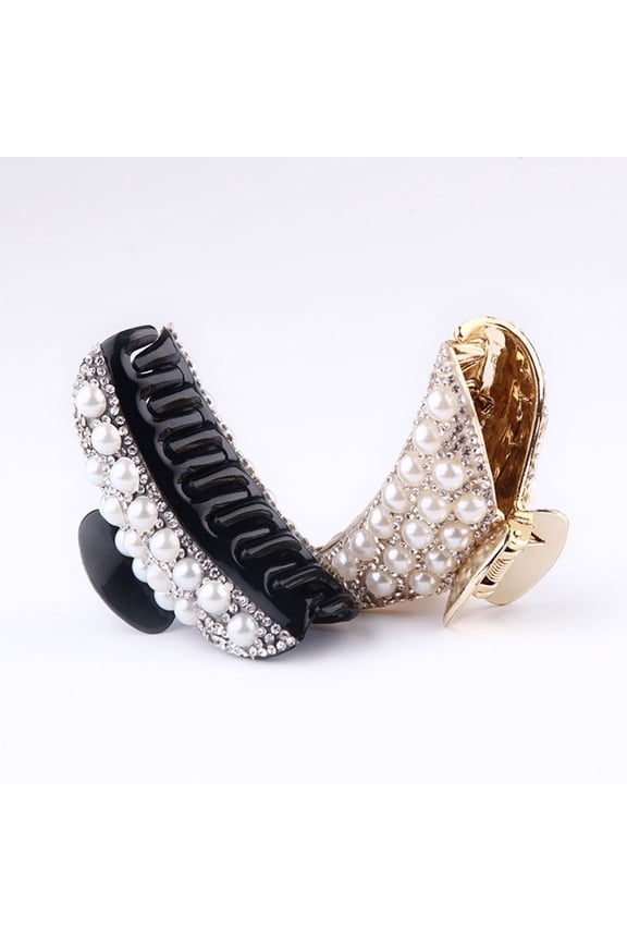 4pcs Rhinestone Claw Hair Clips for Women Keeps Hair Back at Daily Life