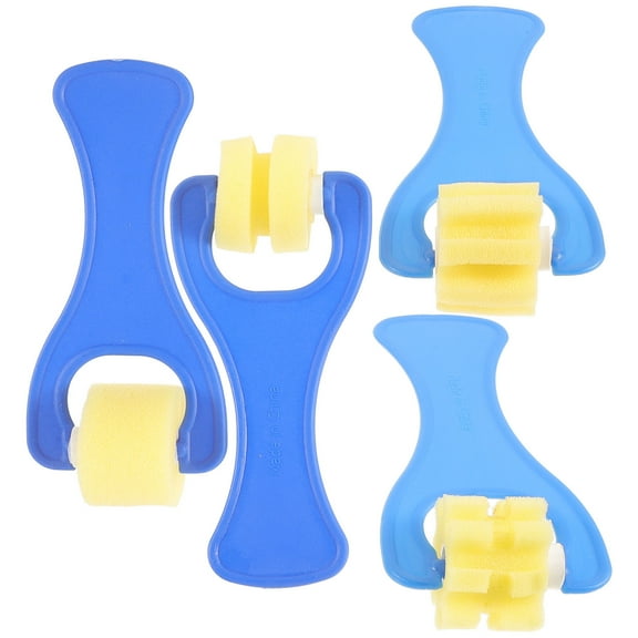 ELAYARD 4Pcs Painting Tools Dipping in Paint Blue Sponge Art Crafts Supplies