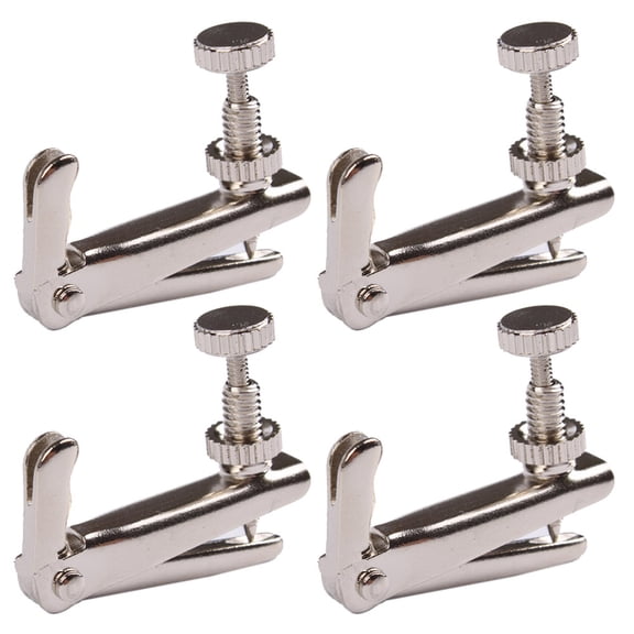 ELAYARD 4-Piece Violin Tools Set Metal Accessories for Professional Performance Musicians