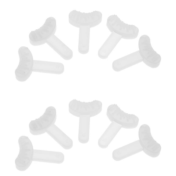 ELAYARD Eyelash Extension Stamp Transparent Silicone 5 Pairs