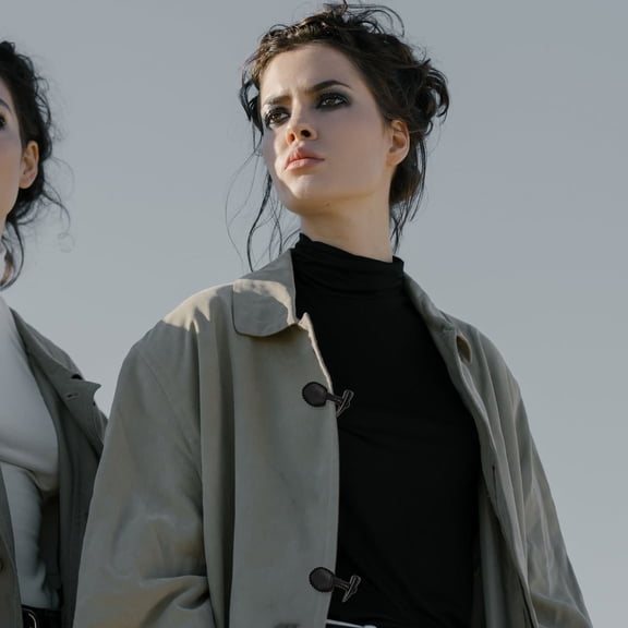 ELAYARD 5Pairs Vintage Style Black Horn Coat Button for Replacement with Woven Cotton Rope Design