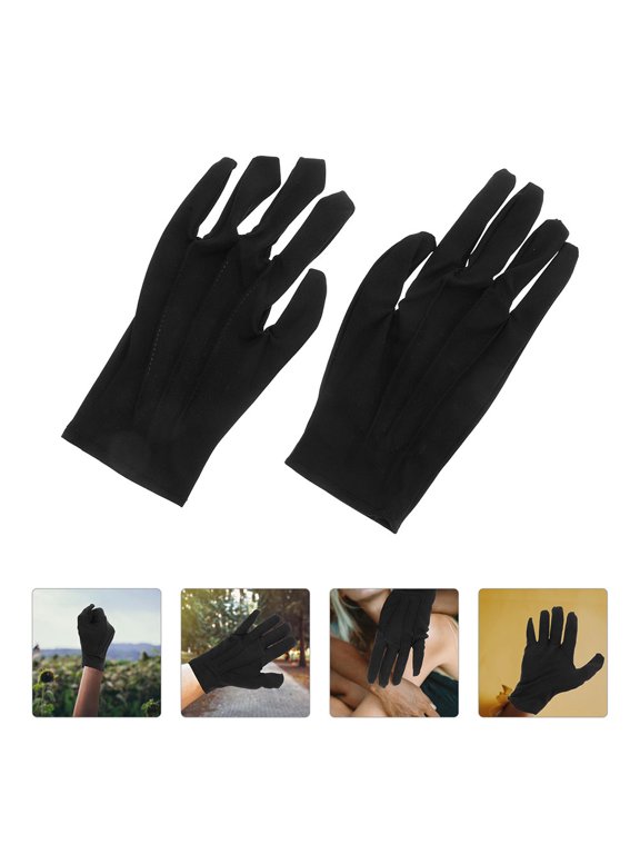 5 Pairs Precision Handling Gloves, Soft Inspection Gloves for Antiques, Jewelry, Collectibles and Photos