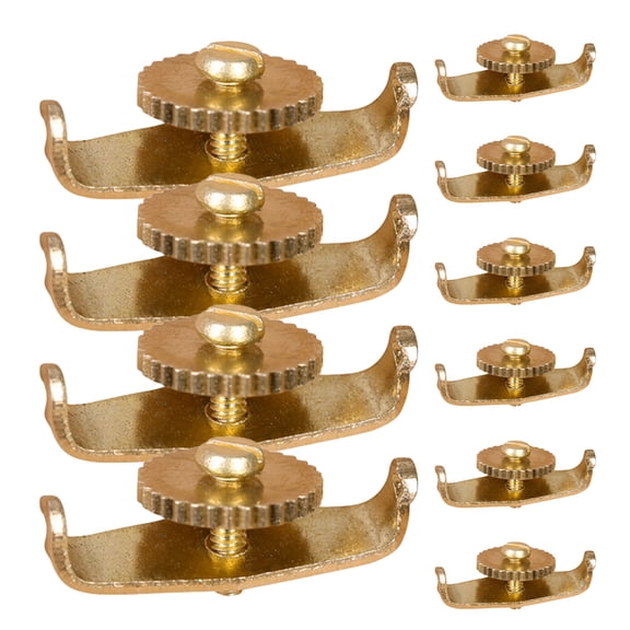 ELAYARD  5 Pairs Erhu ng Tuner Golden Copper Fine Tuning Accessory