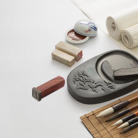 ELAYARD Magnetic Wood Stamps Multi Chinese Style Leisure Seals for Crafting