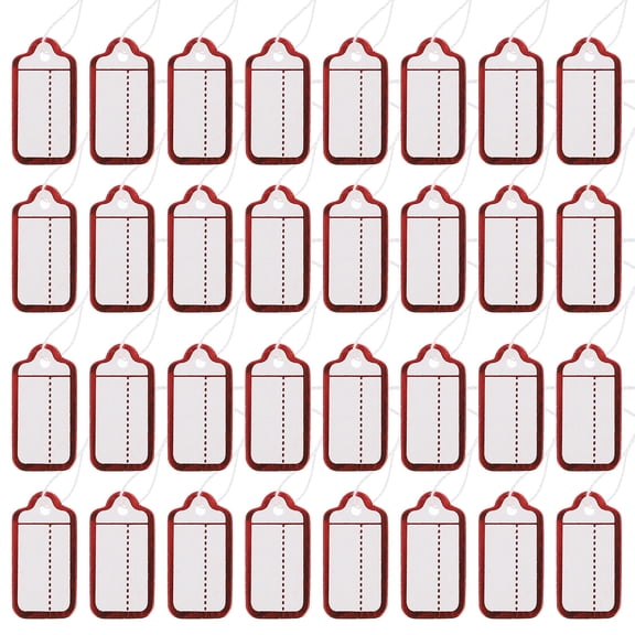 ELAYARD 500Pcs Numbered Discs White Paper for Jewelry Tag Information Display