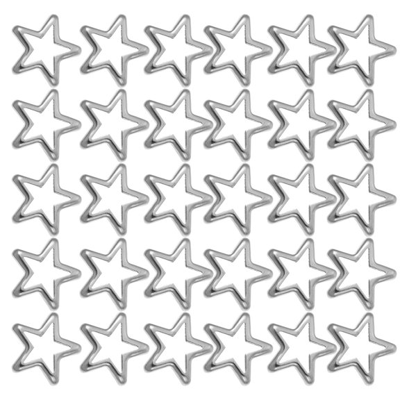 ELAYARD 50pcs Decorative Rivets for DIY Projects with Simple Design Silver Metal