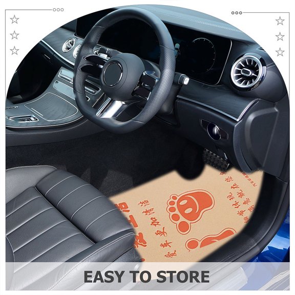 ELAYARD 50Pcs Multi Disposable Car Carpet Floor Mats for Cars Easy to Use Portable Auto Floor Pads