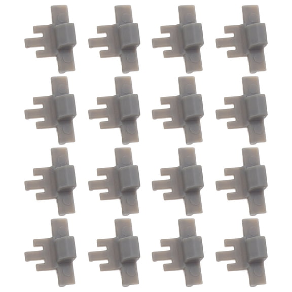 ELAYARD 50Pcs Soft Close Cabinet Hinge Angle Limiter Plastic Clips for Kitchen Door Restriction and Noise Reduction