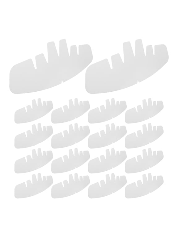White Paper Hat Inserts for Baseball Caps Durable and Lightweight 50Pcs