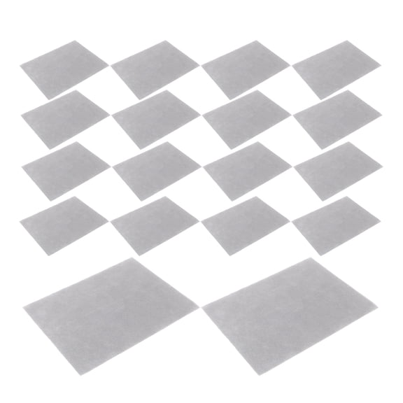 ELAYARD 50Pcs Lightweight Nonwoven Car Floor Mats Dark Grey with Antislip Bottom for Vehicle