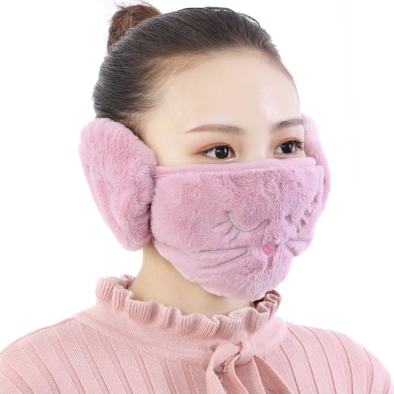 ELAYARD Cycling Earmuffs Assorted Color Rabbit Warm Mask for Winter Sports