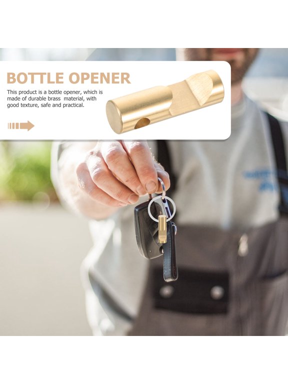 5-Pack Multi-Function Keychain Bottle Openers, Portable and Convenient for Camping, Hiking, and Travel