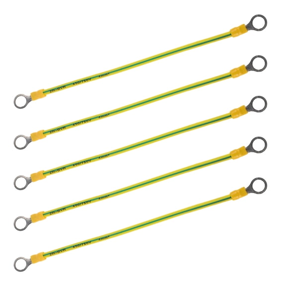 ELAYARD 5Pcs Durable Grounding Straps for Automotive Use with Assorted Colors