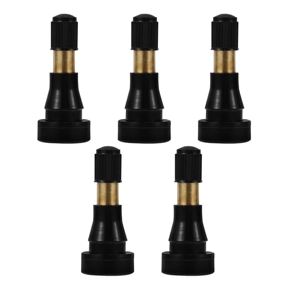 ELAYARD 5-Pack High Pressure Tubeless Rubber Tire Valve Stems with - for Easy Installation