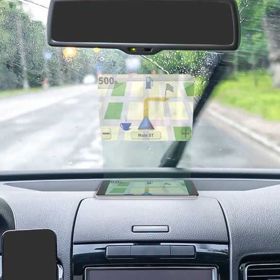 ELAYARD 5-Pack Up Display Reflector Film for Car Windshield Navigation Screen