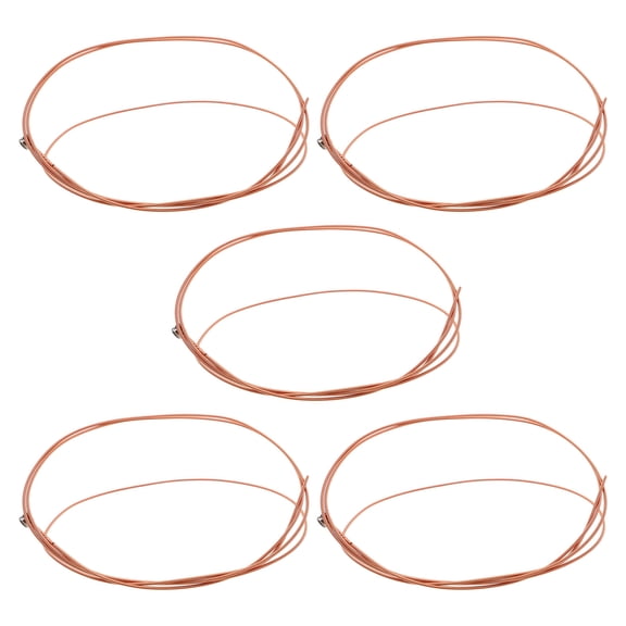 ELAYARD 5pcs Acoustic Guitar 3rd String, Metal G String Replacement