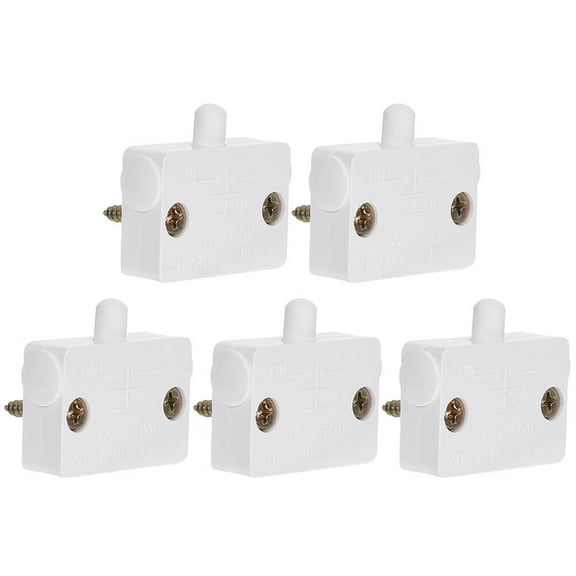 ELAYARD 5Pcs Automatic Door Switch for Wardrobe Cabinet and Pantry Lights